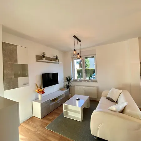 Hochwertige Ferienwohnung Mit 7Qm Balkon, Netflix, Kaffeeautomat, Rainshower Bad Zwickau Exterior photo